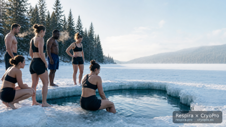 Beneficios del Método Wim Hof: ¿vienen de la respiración o del frío?