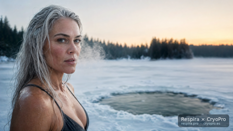 Respiración tipo Wim Hof: qué ocurre con el CO₂, el pH y la adrenalina